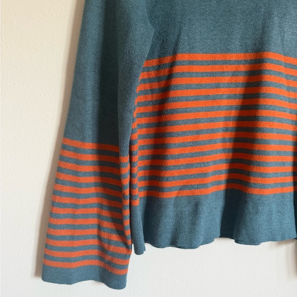 Roolee Denton Bell Sleeve Striped Sweater - Picture 4 of 9
